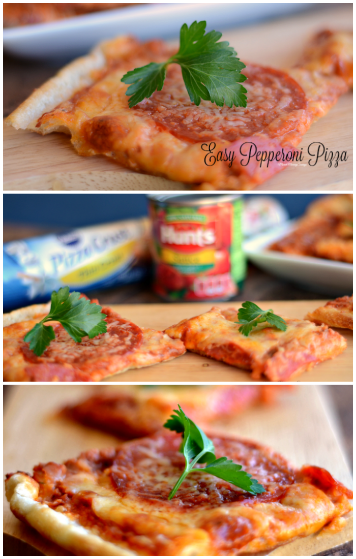 Easy Pepperoni Pizza
