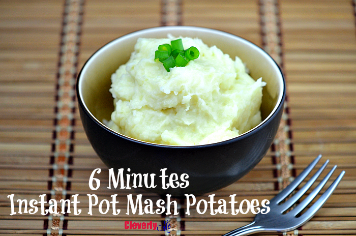 If you are not using your pressure cooker to make your mash potatoes, you better rethink that and make this 6 Minutes Instant Pot Mash Potatoes Recipe. Get the recipe at CleverlyMe.com