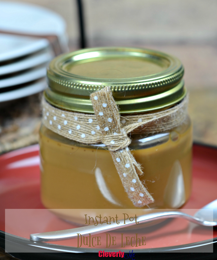Make sure you grab a few sweetened condensed milk cans and make this Instant Pot Dulce De Leche recipe and enjoy it in your cheesecakes or as toppings in your ice cream or fruits. Recipe at CleverlyMe.com