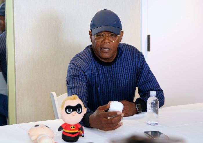 Incredibles 2 Interview with Samuel L. Jackson (Frozone). More at CleverlyMe.com