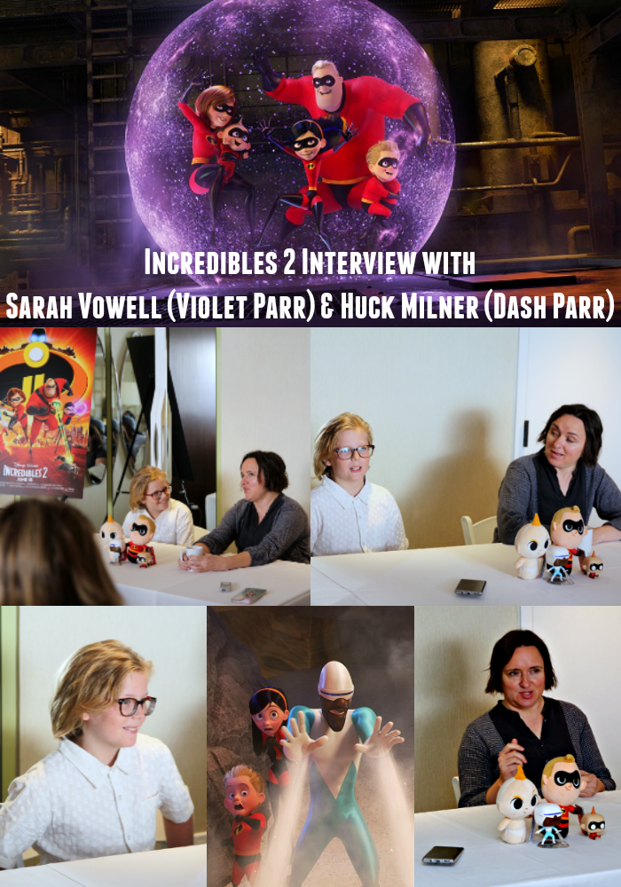 Incredibles 2 is now in theaters and it is the number one movie in the world! Check out our Incredibles 2 Interview with Sarah Vowell (voice of Violet Parr) & Huck Milner (voice of Dash Parr). More at CleverlyMe.com