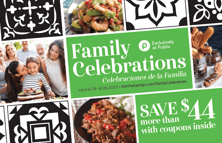 Whether you are celebrating Back-to-School season or any other family event your family can save over $44 in coupons with Publix's Family Celebrations Promotion! More info at CleverlyMe.com
