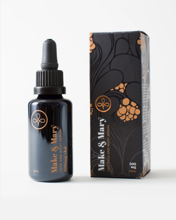 Make and Mary CBD Face and Body Serum from Lena Botanicals part of the Valentine's Day Gift Guide at CleverlyMe.com