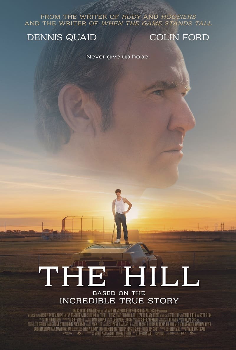 Looking for a feel-good movie to watch? Be sure to check out THE HILL in theaters on August 25. Based on the true story of baseball phenom Rickey Hill. Starring Dennis Quaid and Colin Ford. More at CleverlyMe.com